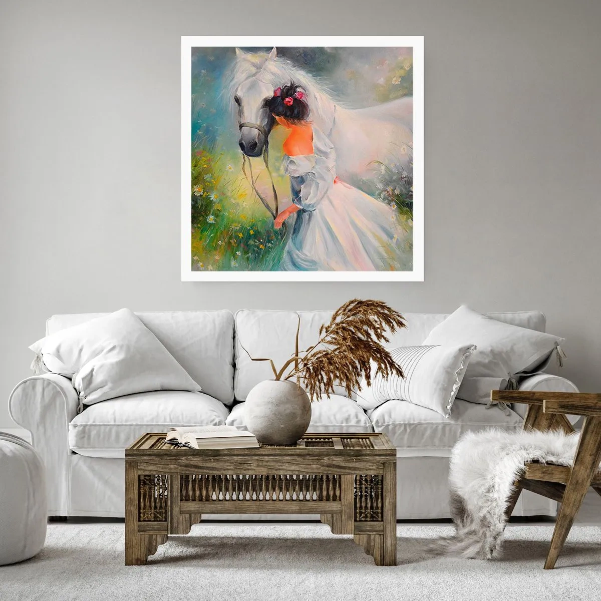 Plakát - Jako z krásného snu - 30x30 cm