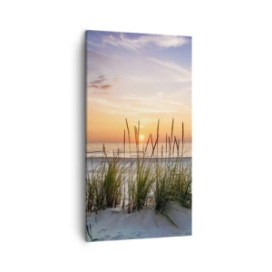 Obraz na plátně - Podívej se, představ si a pociť - 45x80 cm