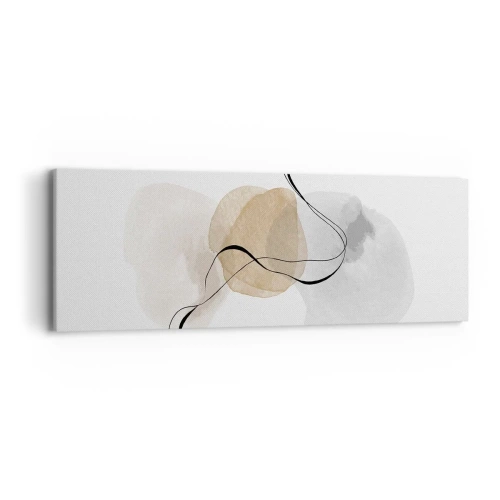 Obraz na plátně - Vzdušné korálky - 90x30 cm