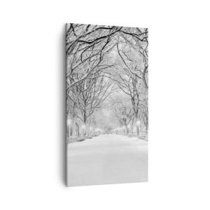 Obraz na plátně - Čtyři roční období – zima - 45x80 cm
