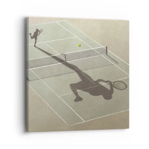 Obraz na plátně - Dobývání sama sebe - 40x40 cm