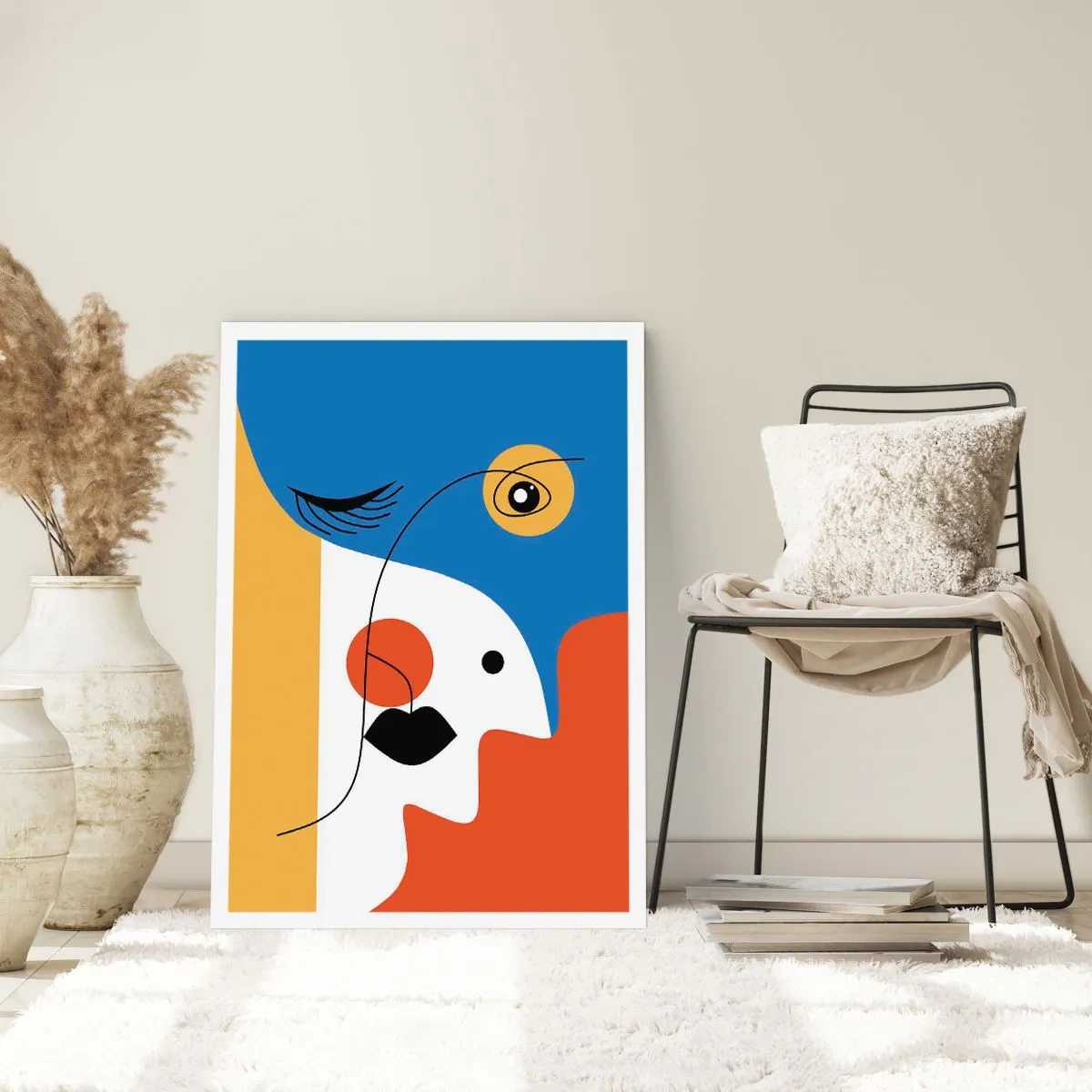 Plakát - Portrét: dekonstrukce - 70x100 cm