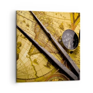 Obraz na plátně - Kde jsou ty poklady? - 50x50 cm