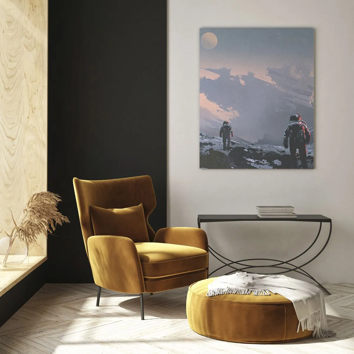 Obraz na skle - Pod neznámou hvězdou - 50x70 cm