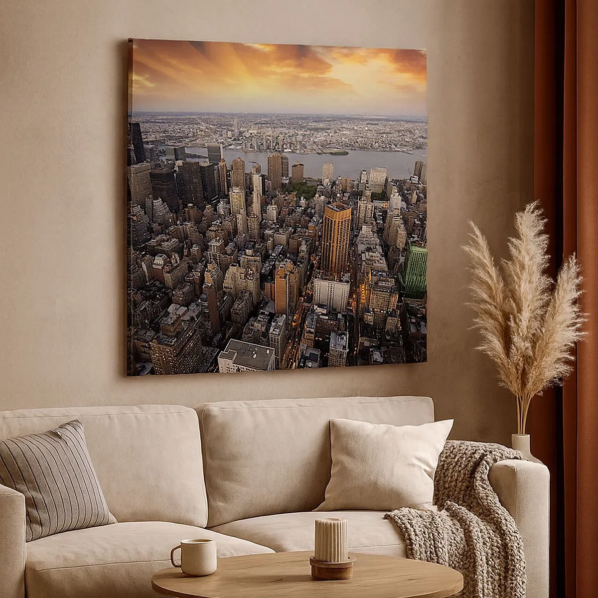 Obraz na plátně - Bušící srdce naší doby - 30x30 cm