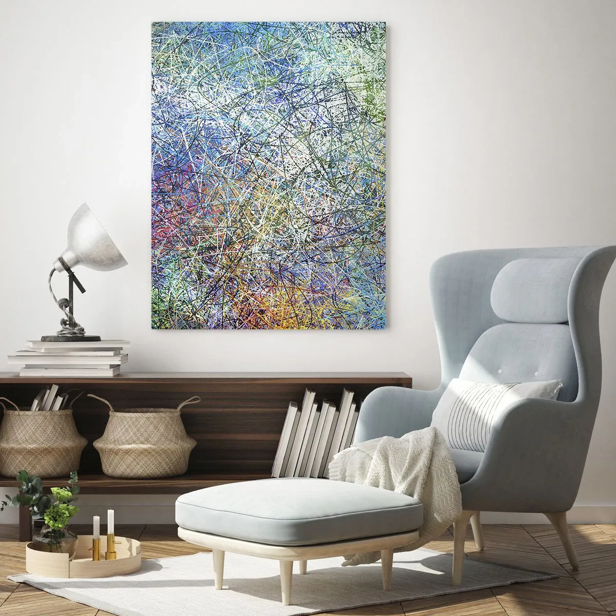 Obraz na skle - To není tak jednoduché - 50x70 cm