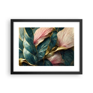 Plakát v černém rámu - Přirozená elegance a styl - 40x30 cm