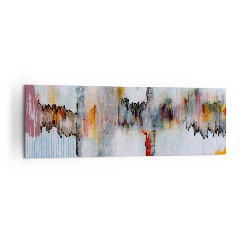 Obraz na plátně - Klackem po vodě - 160x50 cm