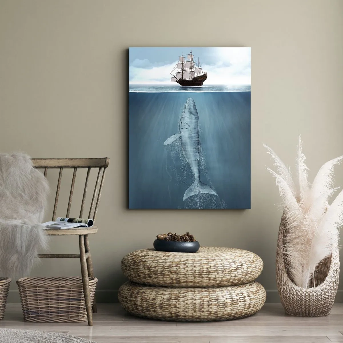 Obraz na plátně - Lepší nevědět - 55x100 cm