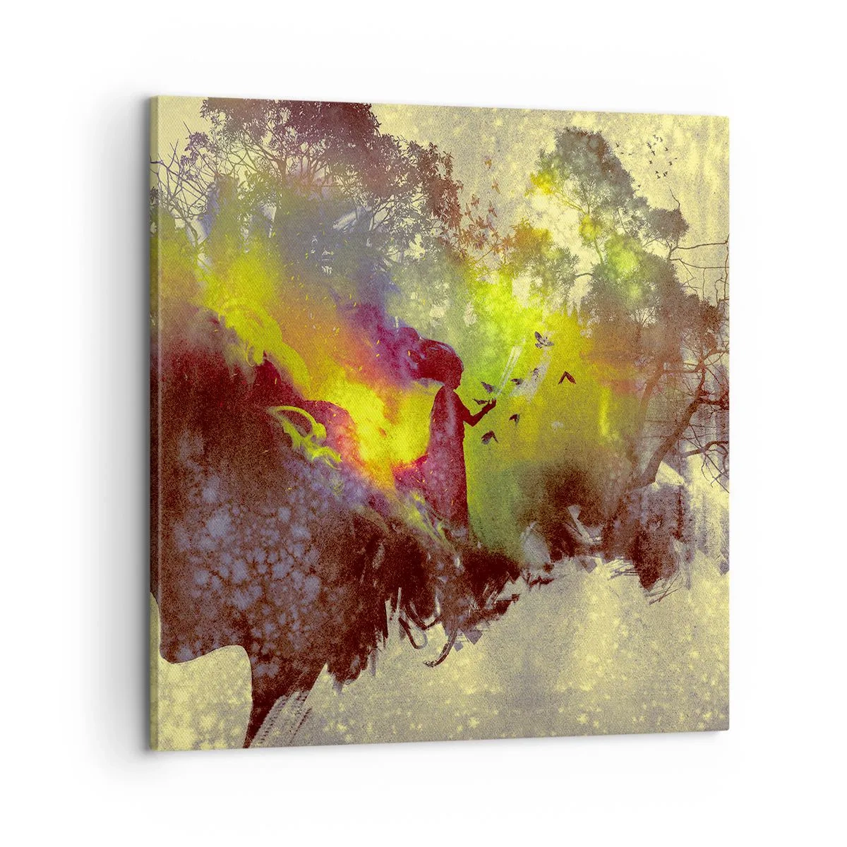 Obraz na plátně - Matka příroda - 60x60 cm