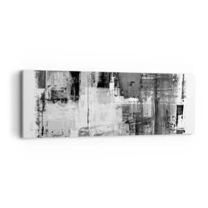 Obraz na plátně - Šedé je krásné - 90x30 cm