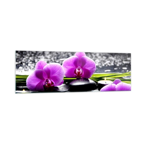 Obraz na skle - Utonout v tichu a klidu - 160x50 cm