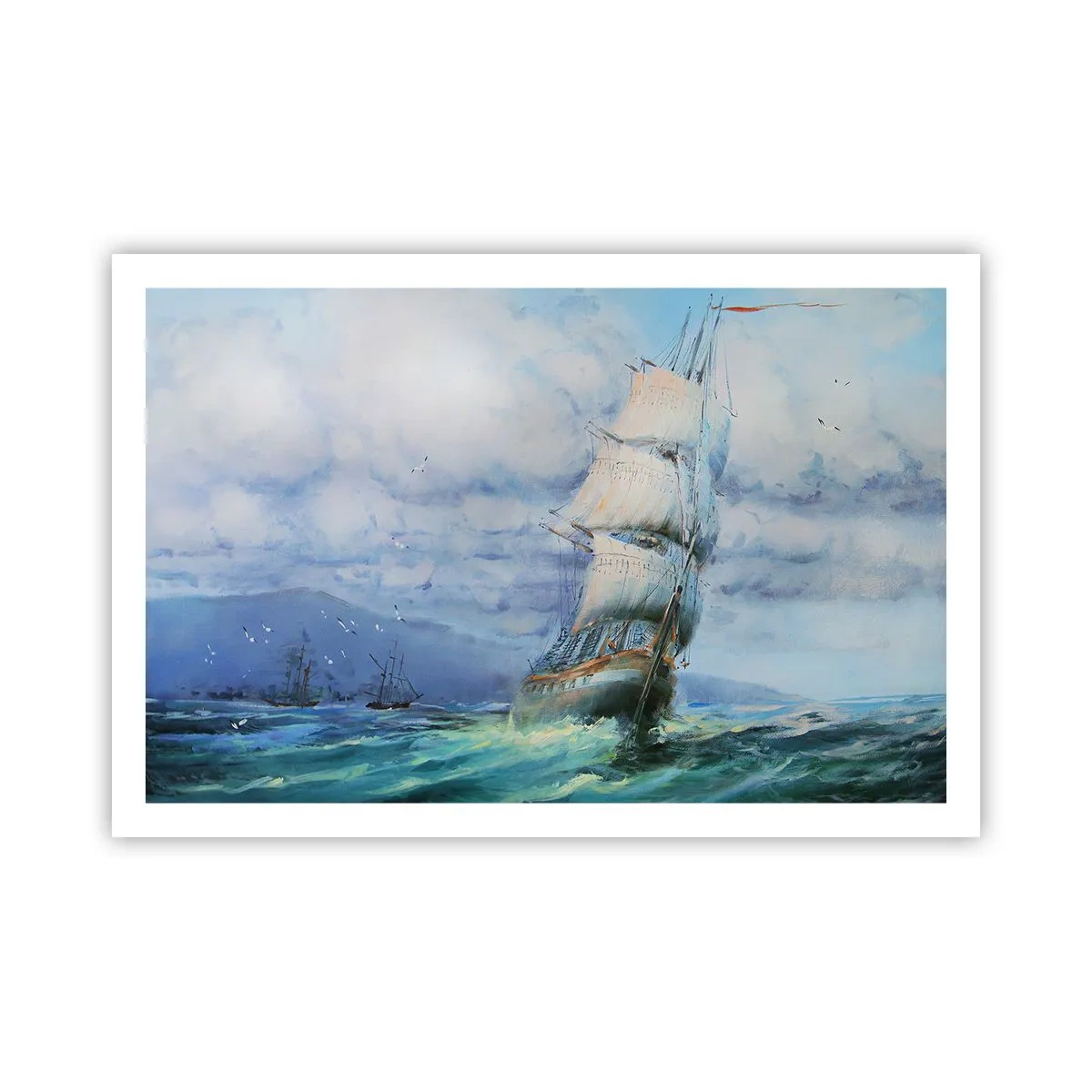 Plakát - Šťastnou cestu - 91x61 cm