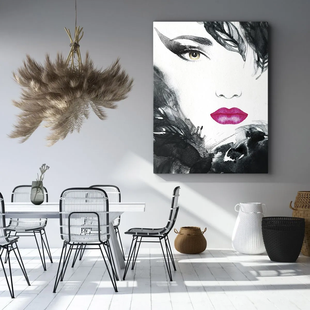 Obraz na plátně - Pozor! Femme fatale - 50x70 cm
