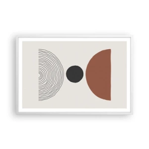 Plakát v bílém rámu - V centru pozornosti - 91x61 cm