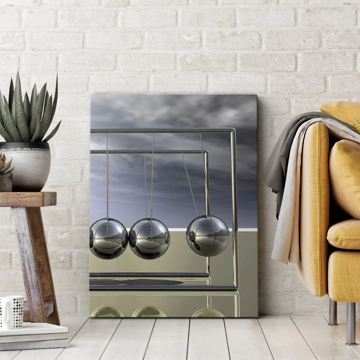 Obraz na plátně - Energie světa - 55x100 cm