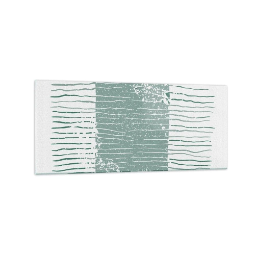 Obraz na skle - Mořská abstrakce - 120x50 cm