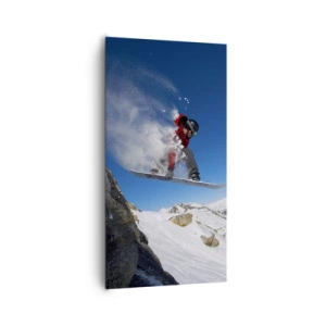 Obraz na plátně - A stal ses součástí prostoru - 65x120 cm