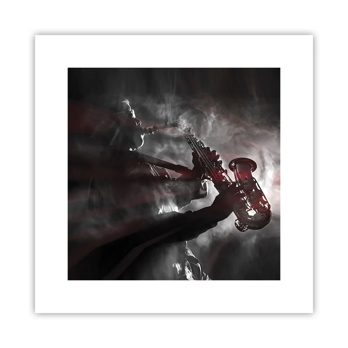 Plakát - V oparu jazzu - 30x30 cm
