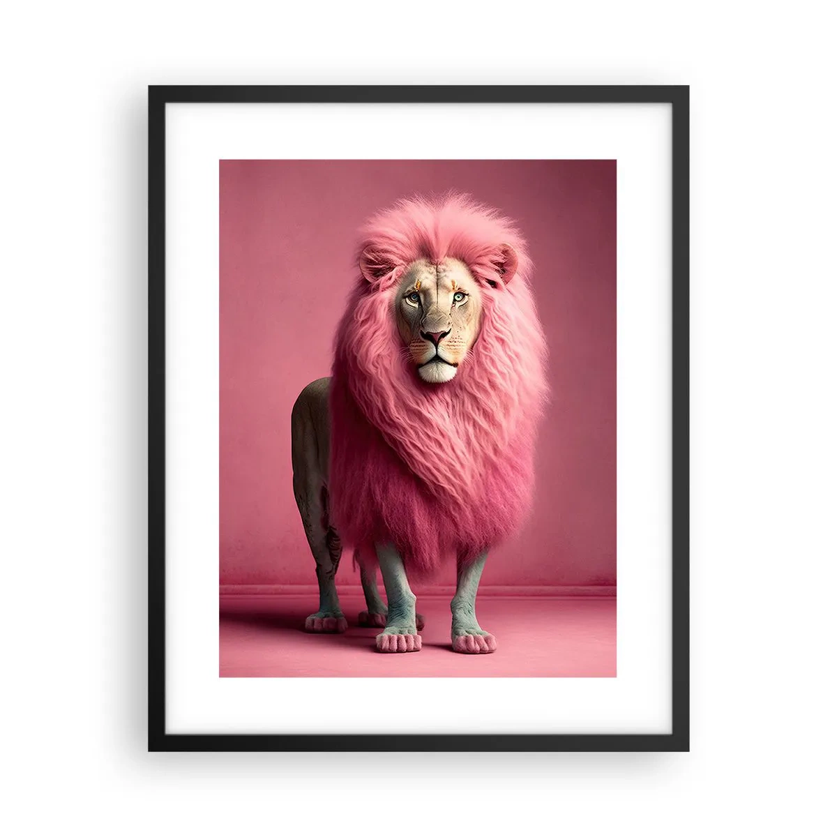 Plakát v černém rámu - A už se nebojíš - 40x50 cm