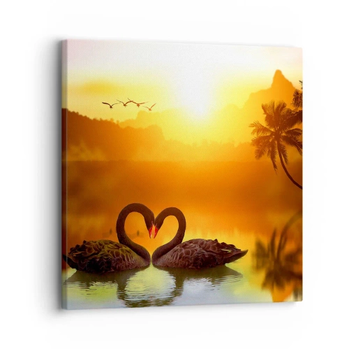 Obraz na plátně - Všechno do páru - 30x30 cm