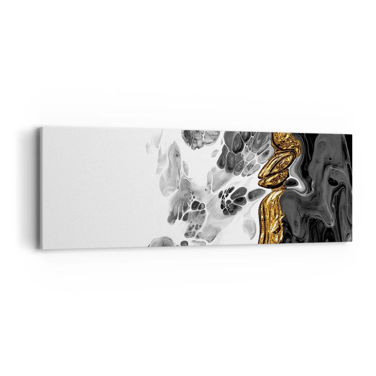 Obraz na plátně - Organická kompozice - 90x30 cm