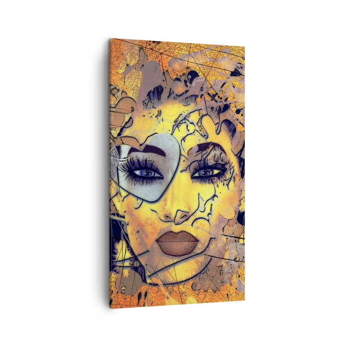 Obraz na plátně - Sluneční krása - 45x80 cm
