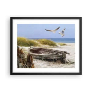 Plakát v černém rámu - Větrem ozářené - 50x40 cm