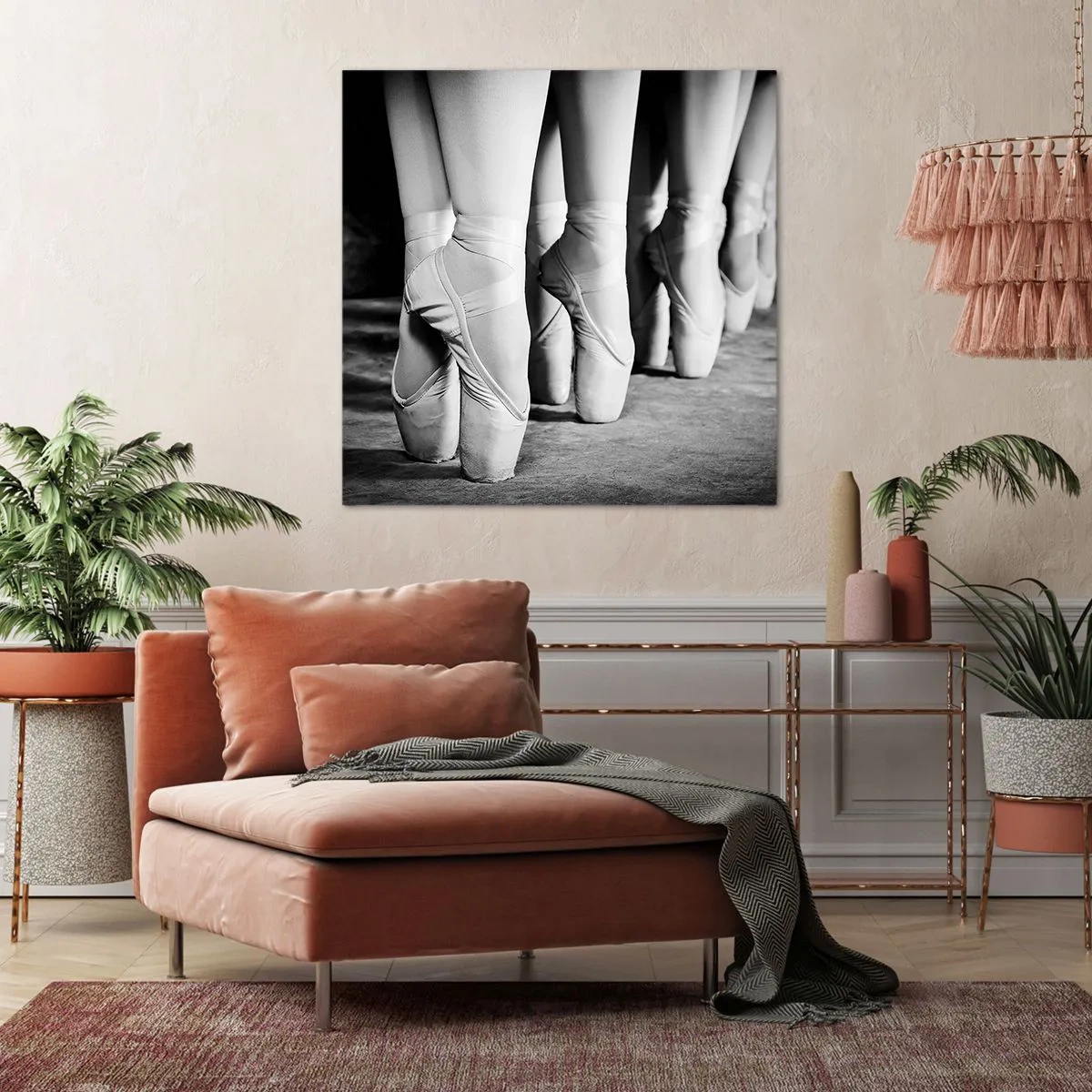 Obraz na plátně - Společně, lehce - 50x50 cm