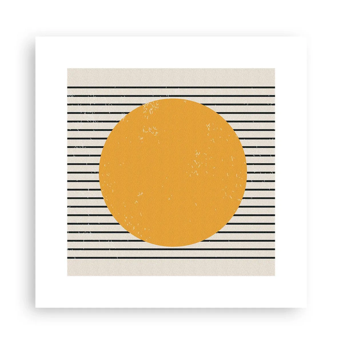 Plakát - Síla jednoduchosti - 30x30 cm