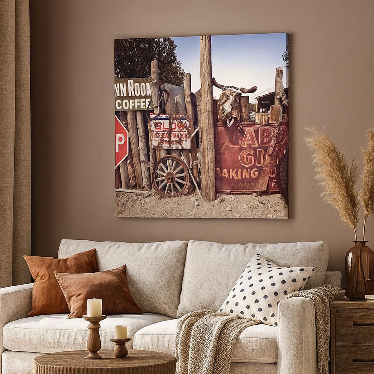 Obraz na plátně - A čas se zastavil - 30x30 cm