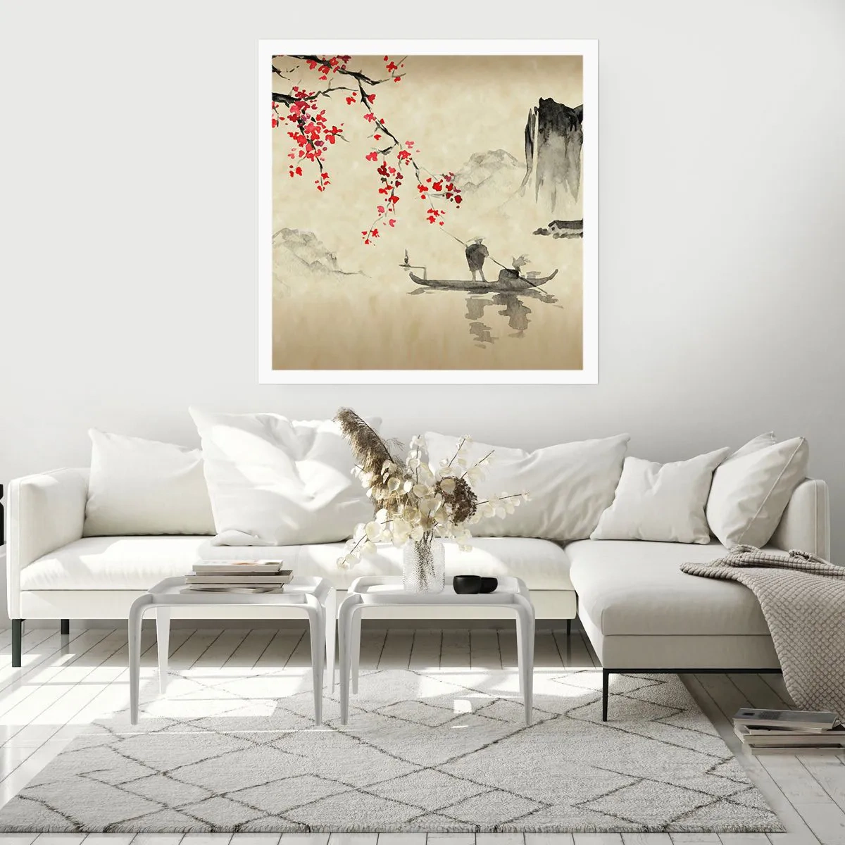 Plakát - V zemi kvetoucích třešní - 60x60 cm