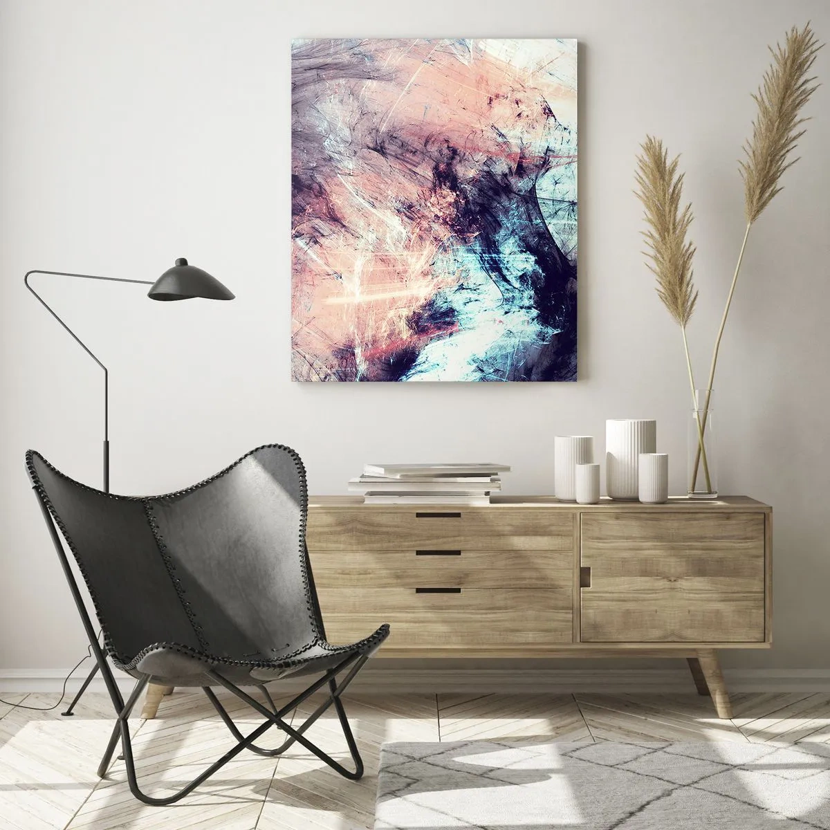 Obraz na skle - Vnímej vítr - 50x70 cm