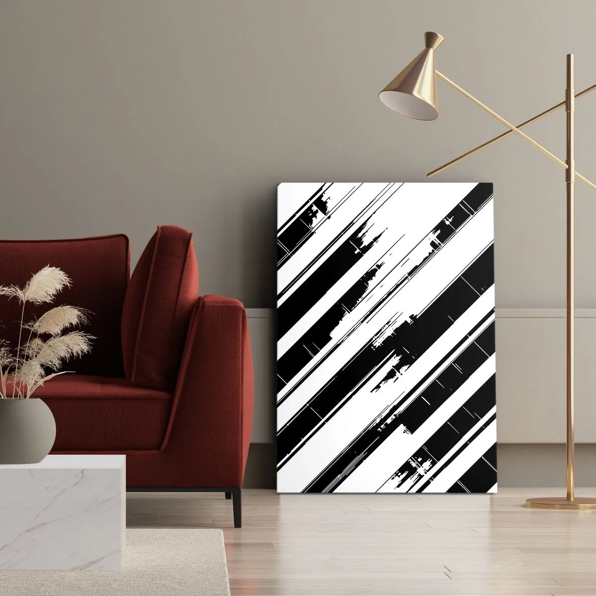 Obraz na plátně - Intenzivní a dynamická kompozice - 50x70 cm