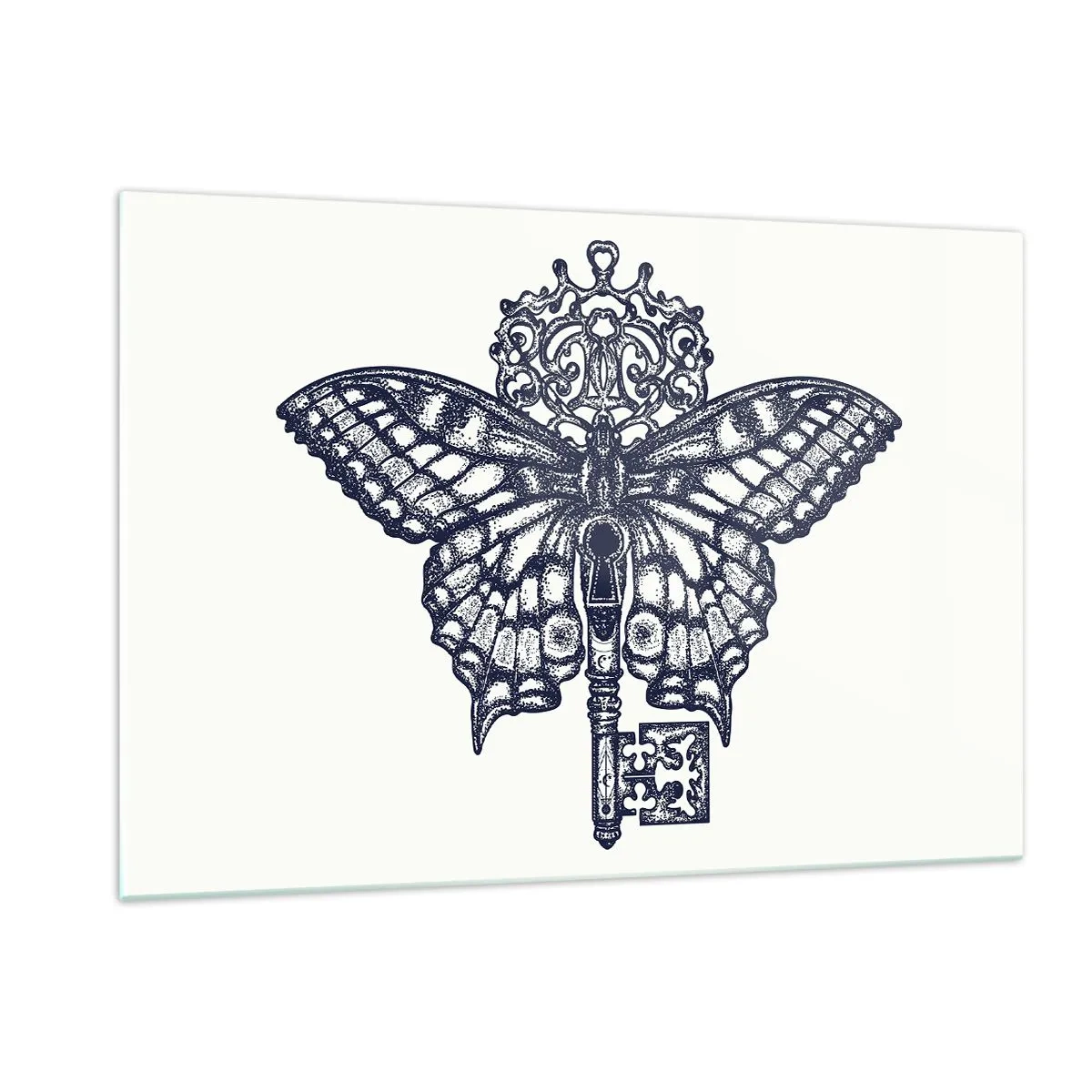 Obraz na skle - Všechna tajemství srdce - 120x80 cm