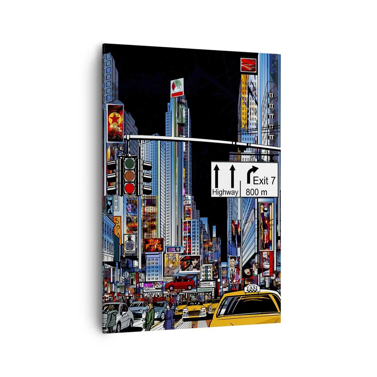 Obraz na plátně - Komiksová velká noc - 70x100 cm