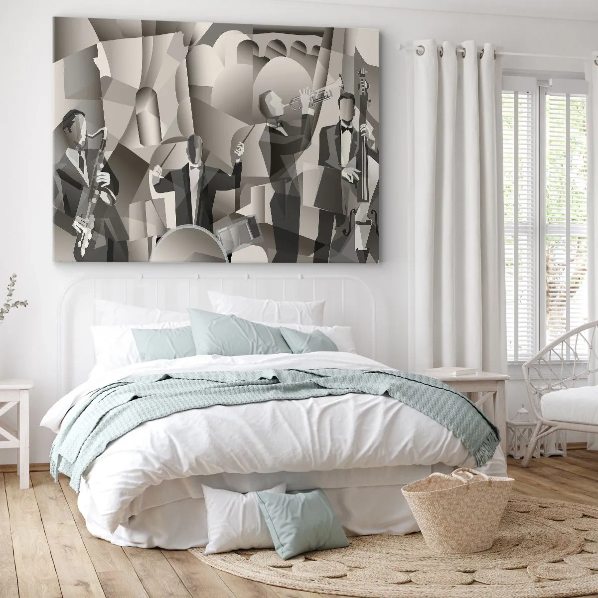 Obraz na plátně - V prostoru zvuků - 120x80 cm