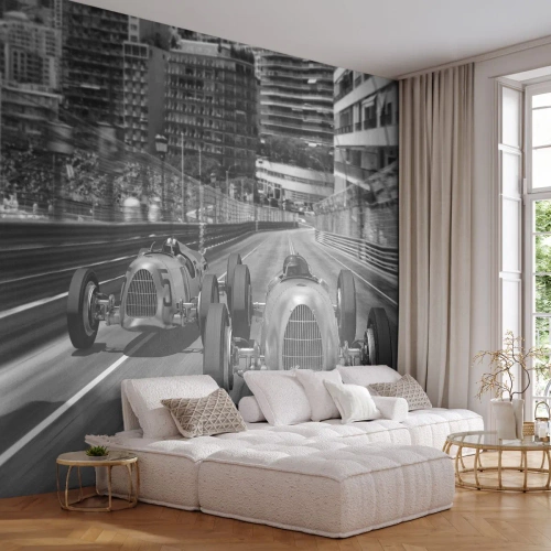 Fototapeta na míru Samolepicí Deluxe Sticker - Kdysi dávno v Monte Carlu - Automobilový průmysl, Závod, Vinobraní
