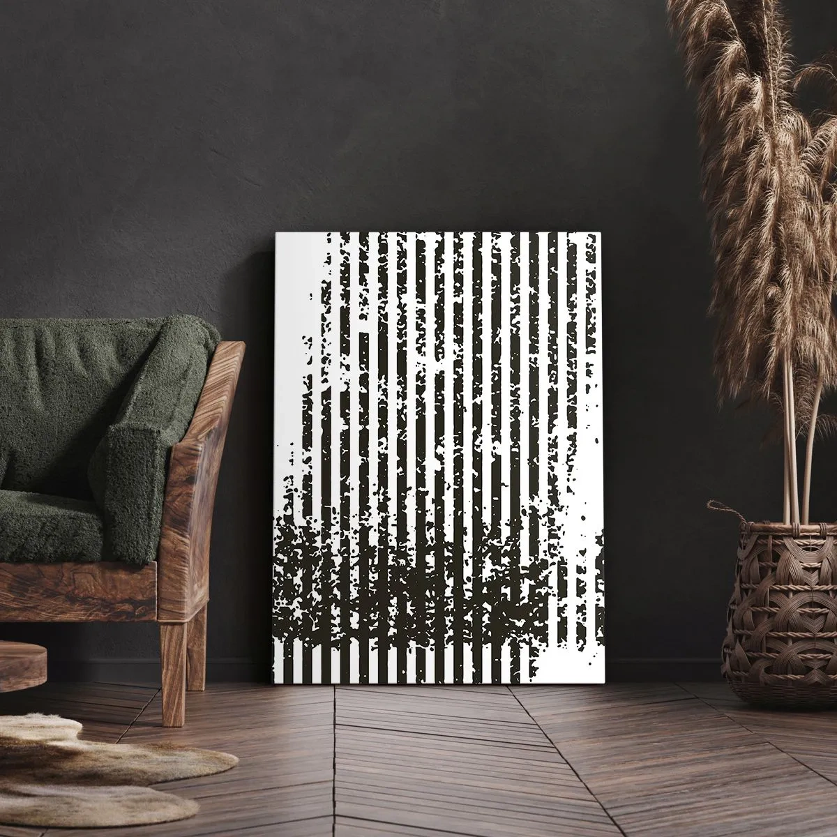 Obraz na plátně - Rytmus a šum - 50x70 cm