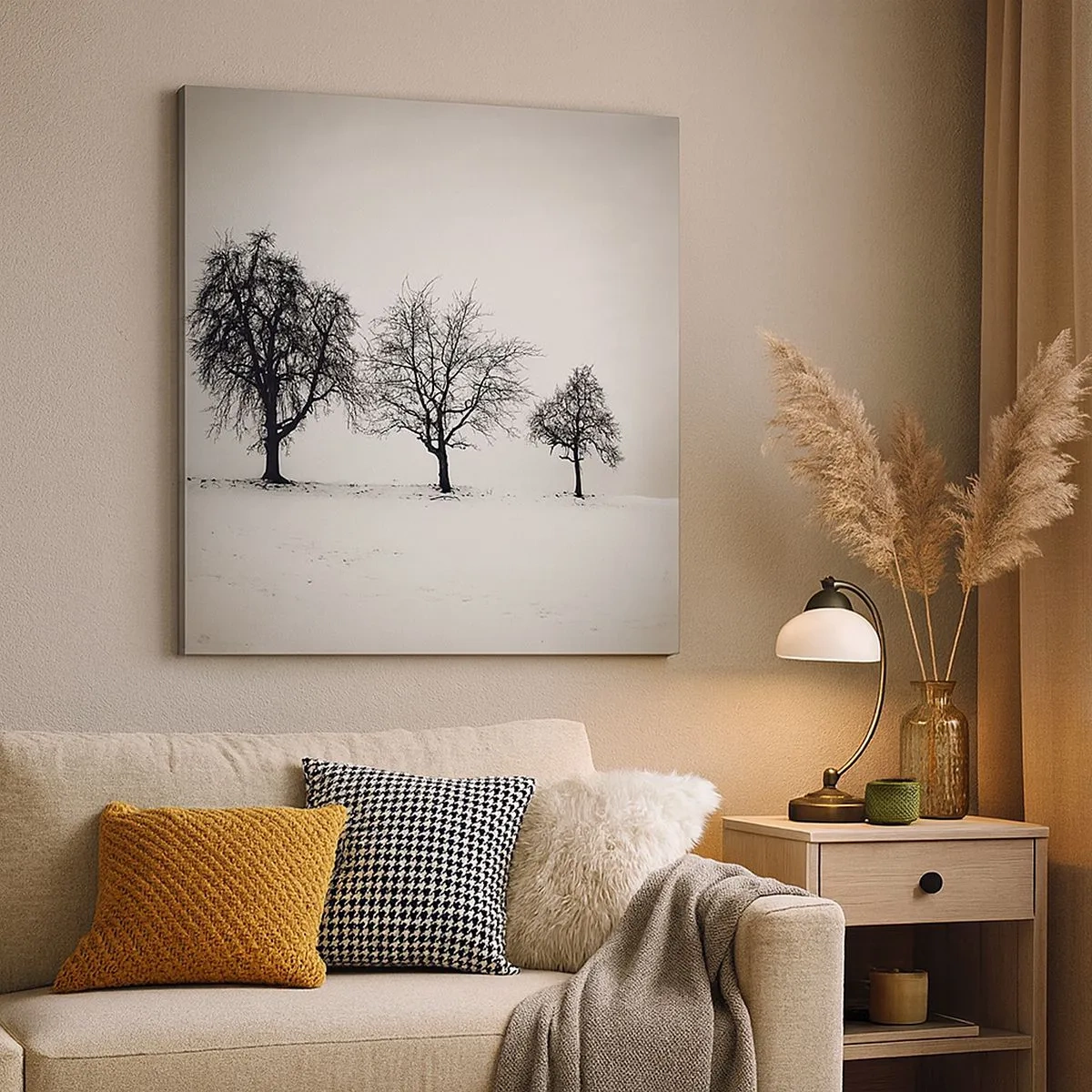 Obraz na plátně - O čem sní? - 30x30 cm