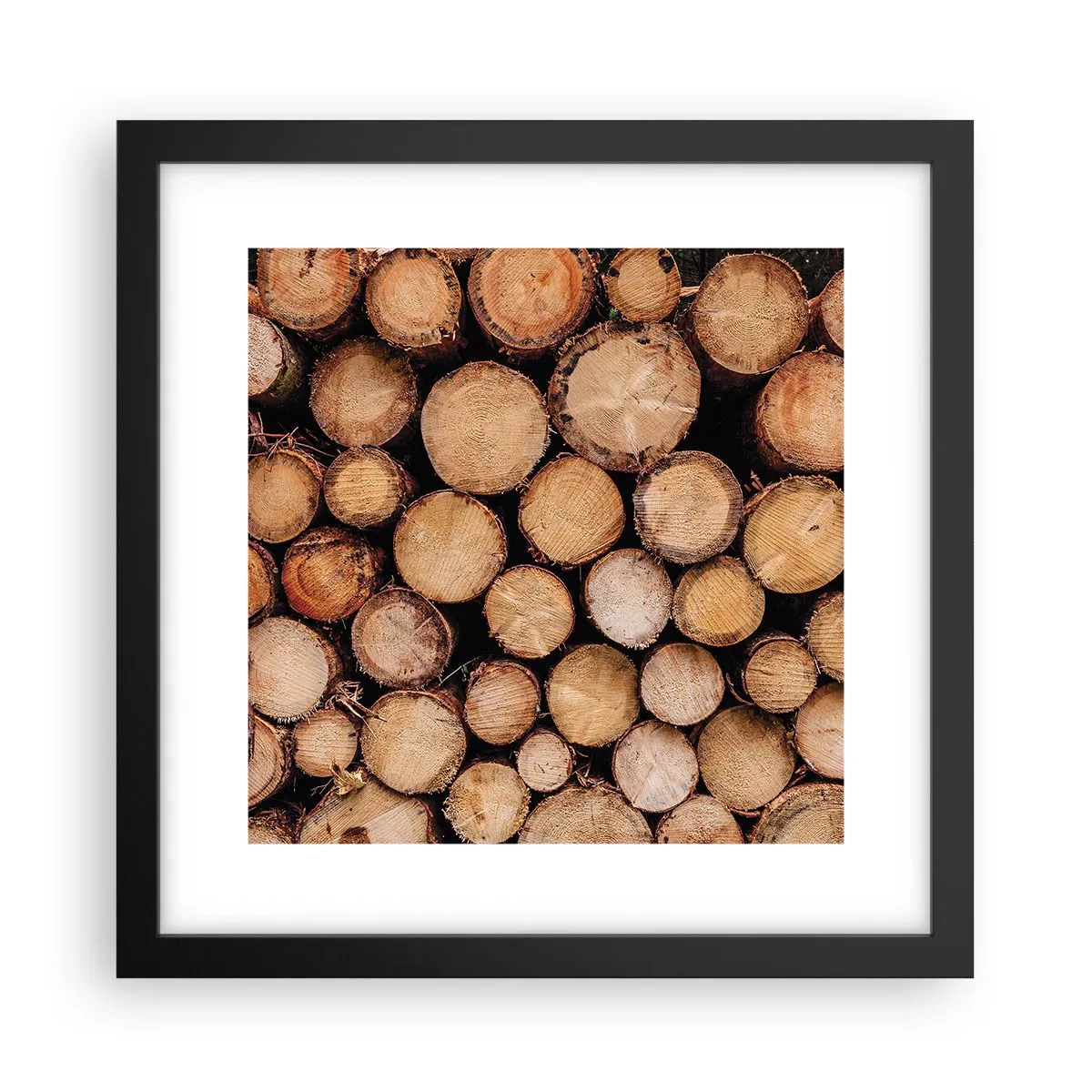 Plakát v černém rámu - Nový začátek - 30x30 cm