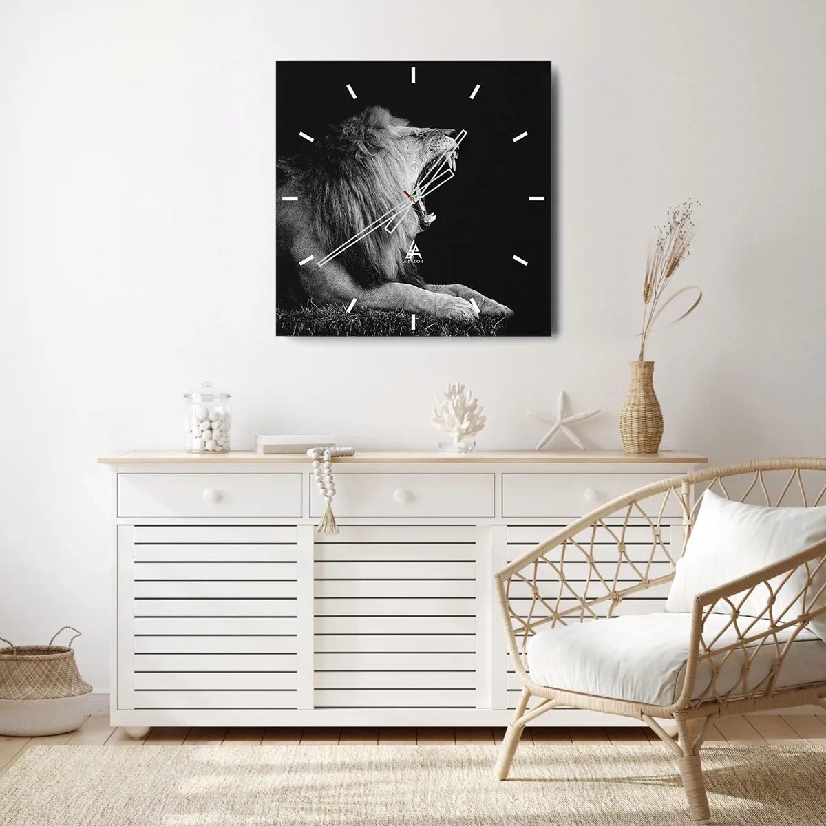 Nástěnné hodiny - Bez nejmenších pochyb - 40x40 cm