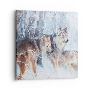 Obraz na plátně - Pozor! Přichází… - 40x40 cm