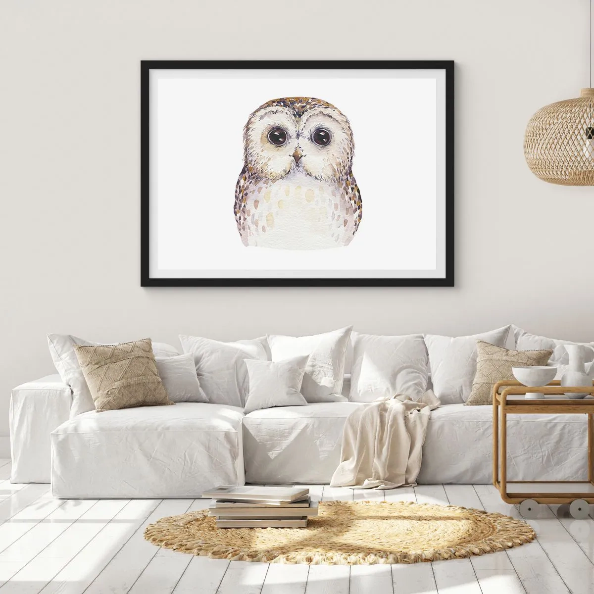 Plakát v černém rámu - Podívej se mi do očí - 100x70 cm