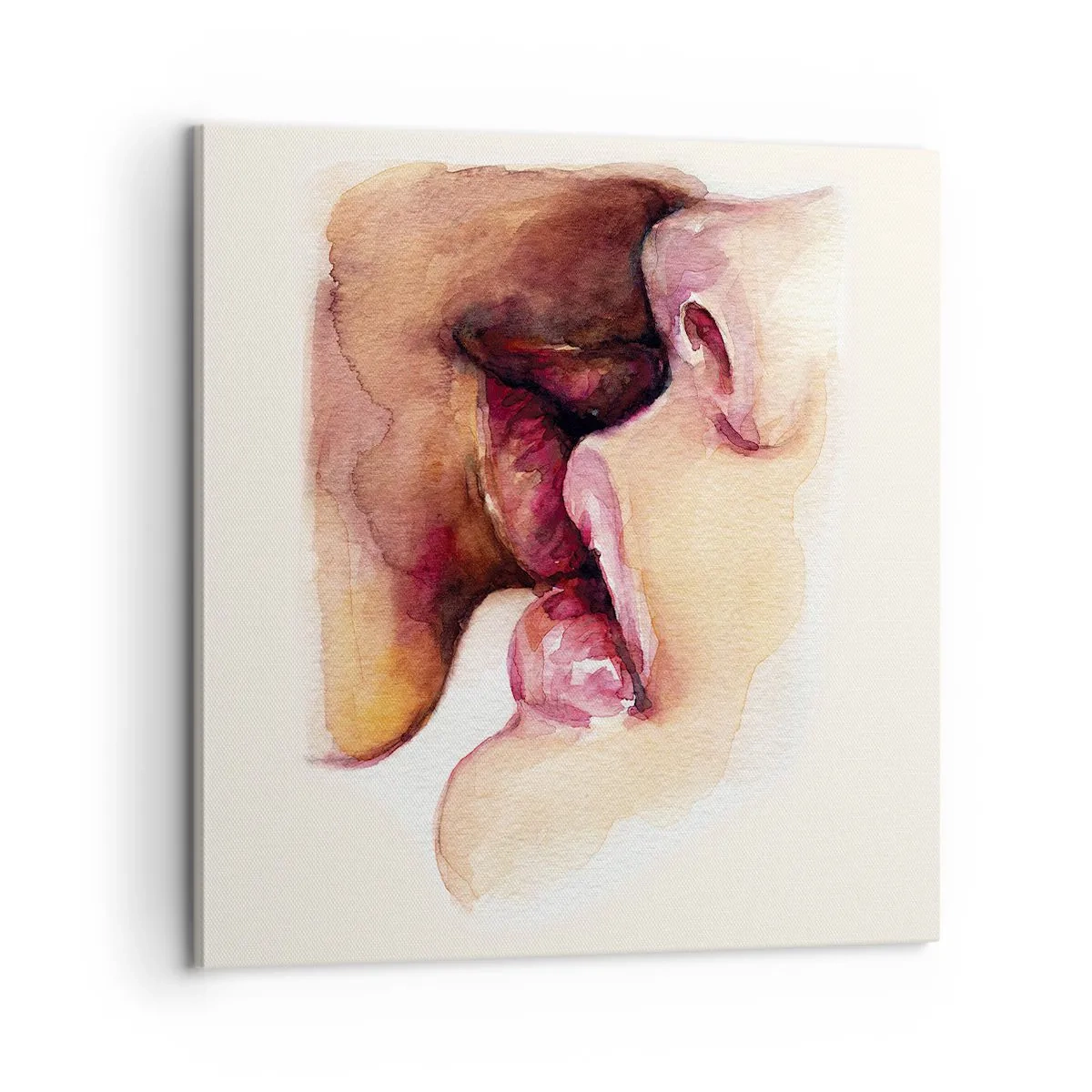 Obraz na plátně - Jako noc a den, země a nebe - 60x60 cm