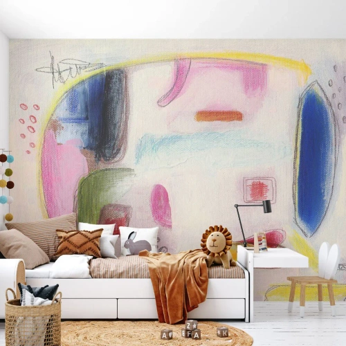 Fototapeta Standard Eco - Více konvexní než konkávní nebo ploché - Abstrakce, Kus, Slon - 250x175 cm