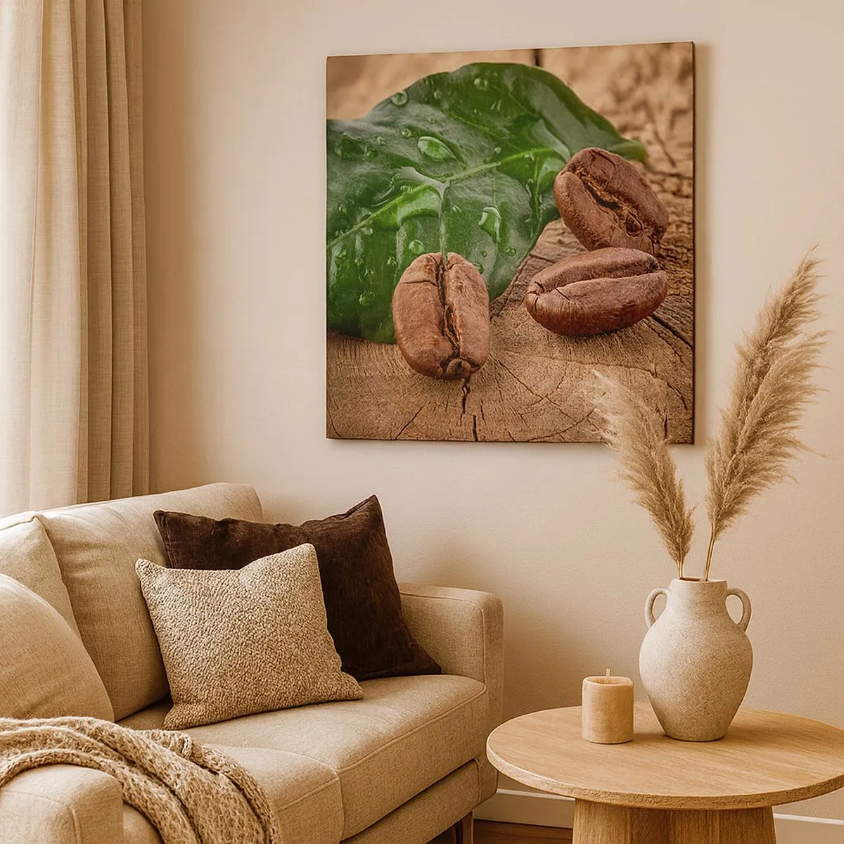 Obraz na plátně - Nejskutečnější a černá - 30x30 cm