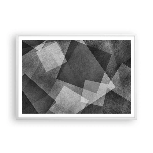 Plakát v bílém rámu - Odvěký symbol trvalosti a pořádku - 100x70 cm