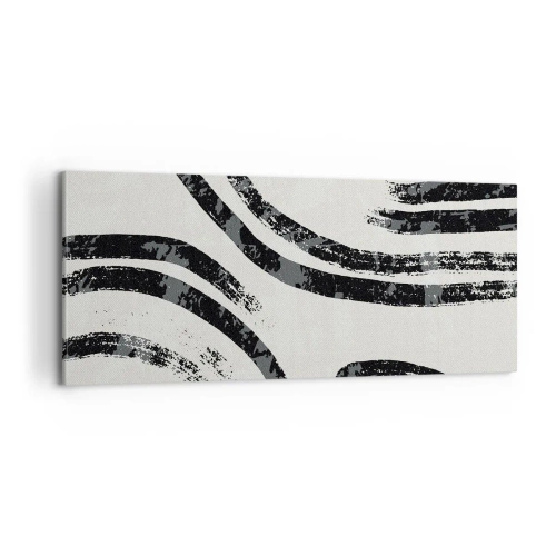 Obraz na plátně - Napůl zastavený - 100x40 cm