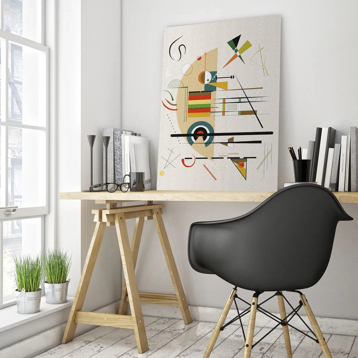 Obraz na skle - A svět se směje - 50x70 cm